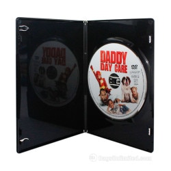 Slimline DVD Replacement Case. BLAC
